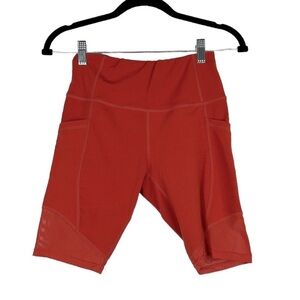 Rust Athletic Activewear Biker Shorts Size Small